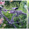 ДЕЛАЕМ САМИ │ Старый велосипед "Спутник" как украшение вашего сада