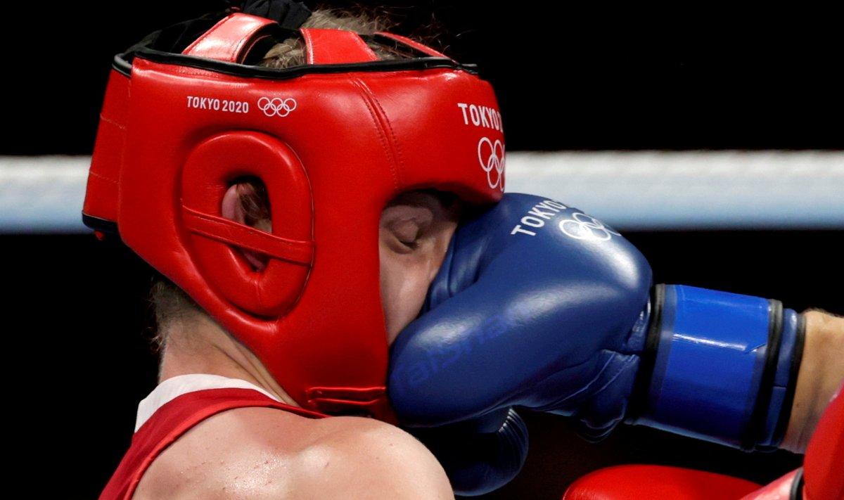 Бокс на Олимпиаде в Токио.