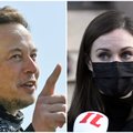 Elon Musk pilkab Twitteris peolembest Sanna Marinit