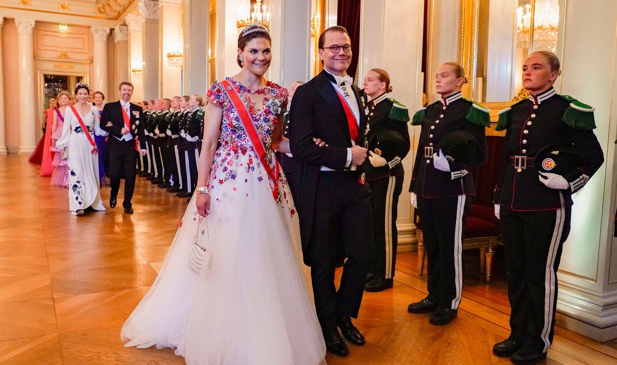 Kroonprintsess Victoria abikaasa Danieliga.
