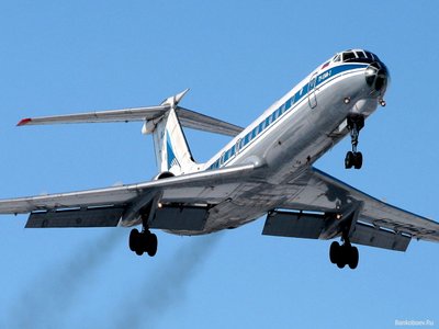 1980. aastatel oli peamine lennuk Tallinna lennuväljal kuni 76 istekohaga Tu-134A. https://v7ved.ru