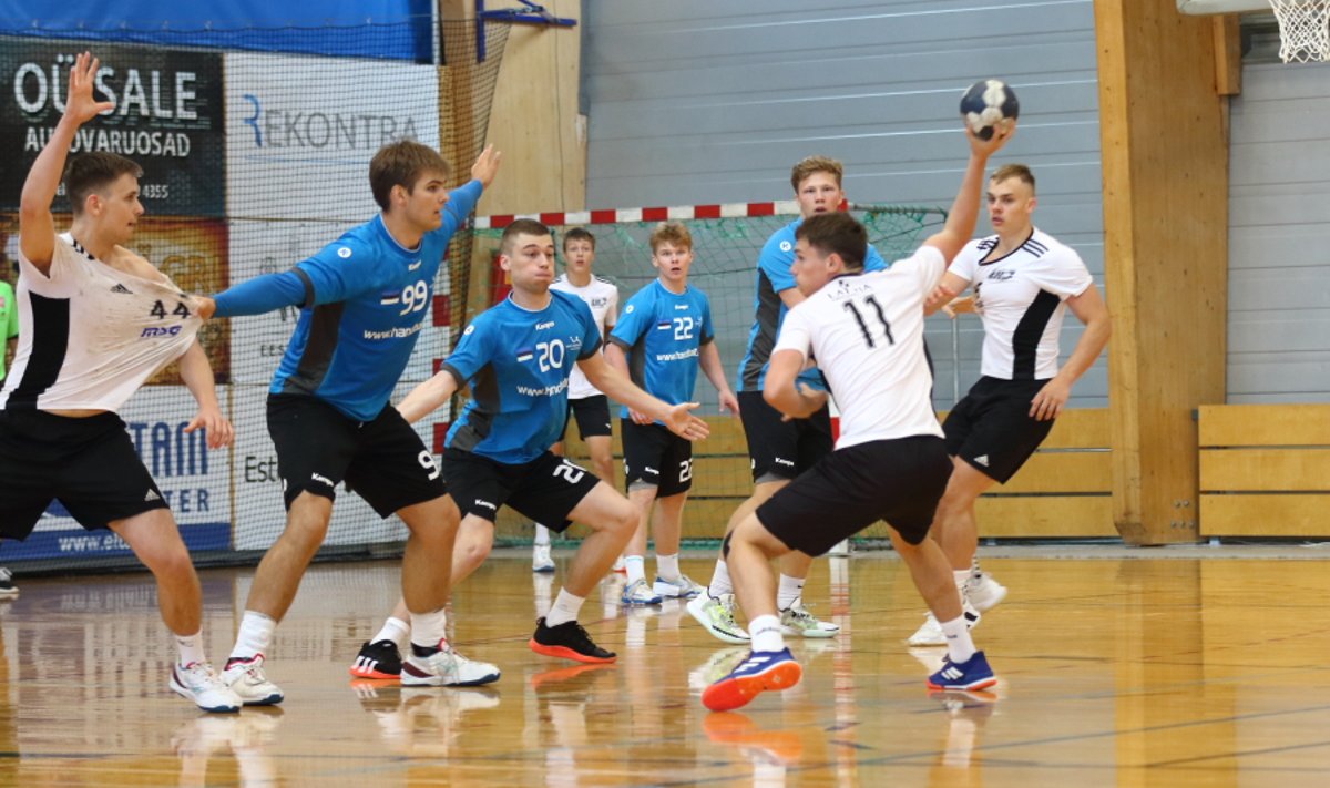 Eesti U18 koondis sõprusmängus Lätiga