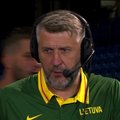 DELFI VIDEO | Leedu korvpallikoondise peatreener: mehed võtsid pärast eilset rasket kaotust end kokku