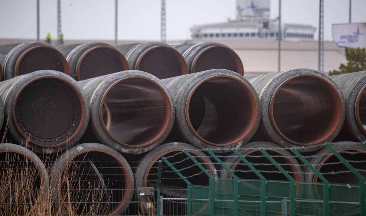 Трубы газопровода Nord Stream