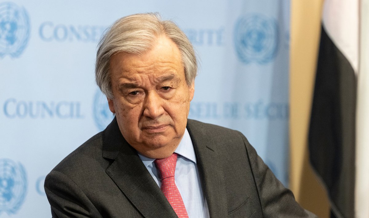 ÜRO peasekretär Antonio Guterres