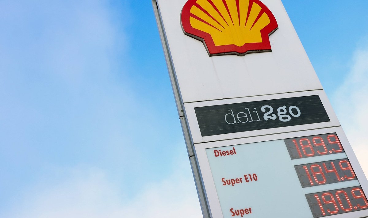 Kütusehind Saksamaa Shelli tanklas 1. juunil.