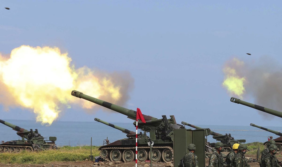 Septembris toimunud õppusel harjutas Taiwani armee Hiina rünnakut tõrjuma.