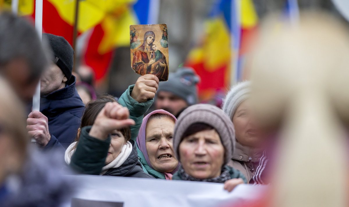 Протесты в Молдове