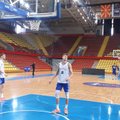 DELFI FOTOD SKOPJEST | Eesti korvpallikoondis tegi Põhja-Makedoonias esimese treeningu, mitmetel mängijatel on saalist ilusad mälestused
