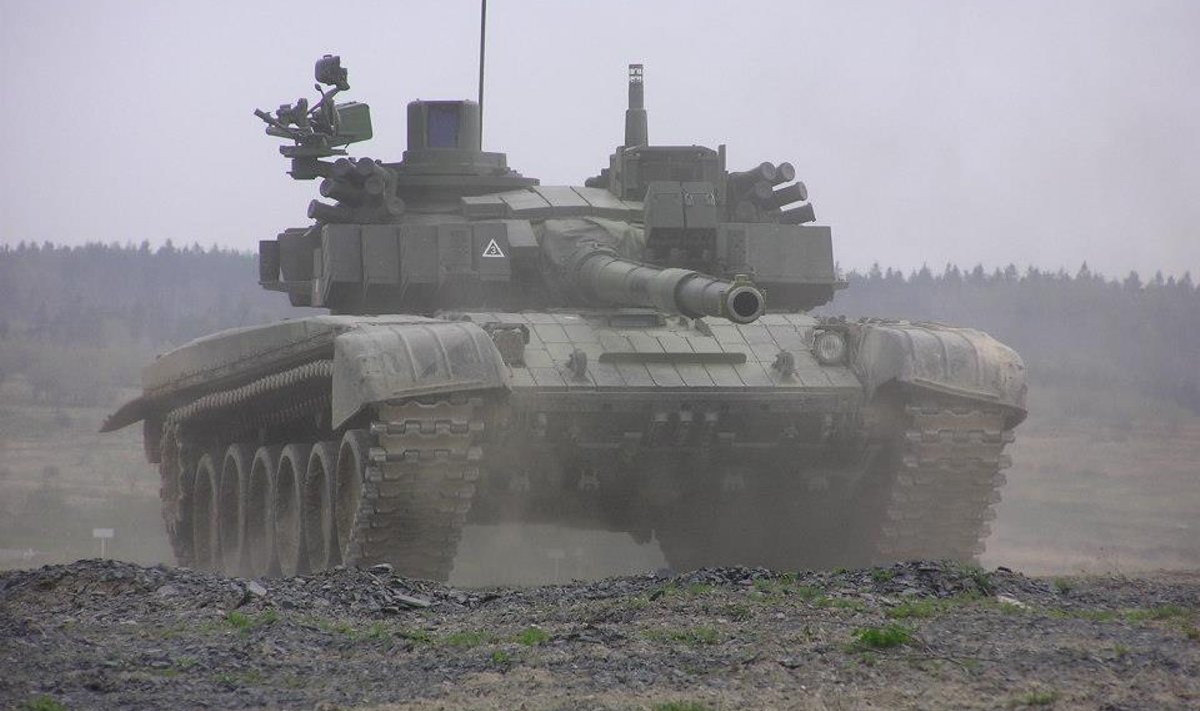 Tšehhis moderniseeritud T-72 tank