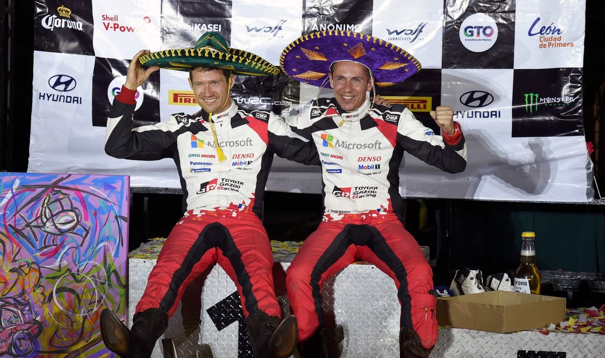 Sebastien Ogier ja Julien Ingrassia võitsid 2020. aastal seni viimase Mehhiko ralli.