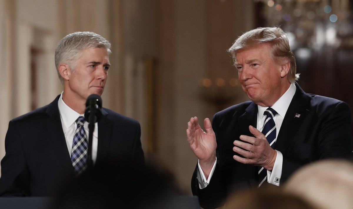 Donald Trump, Neil Gorsuch