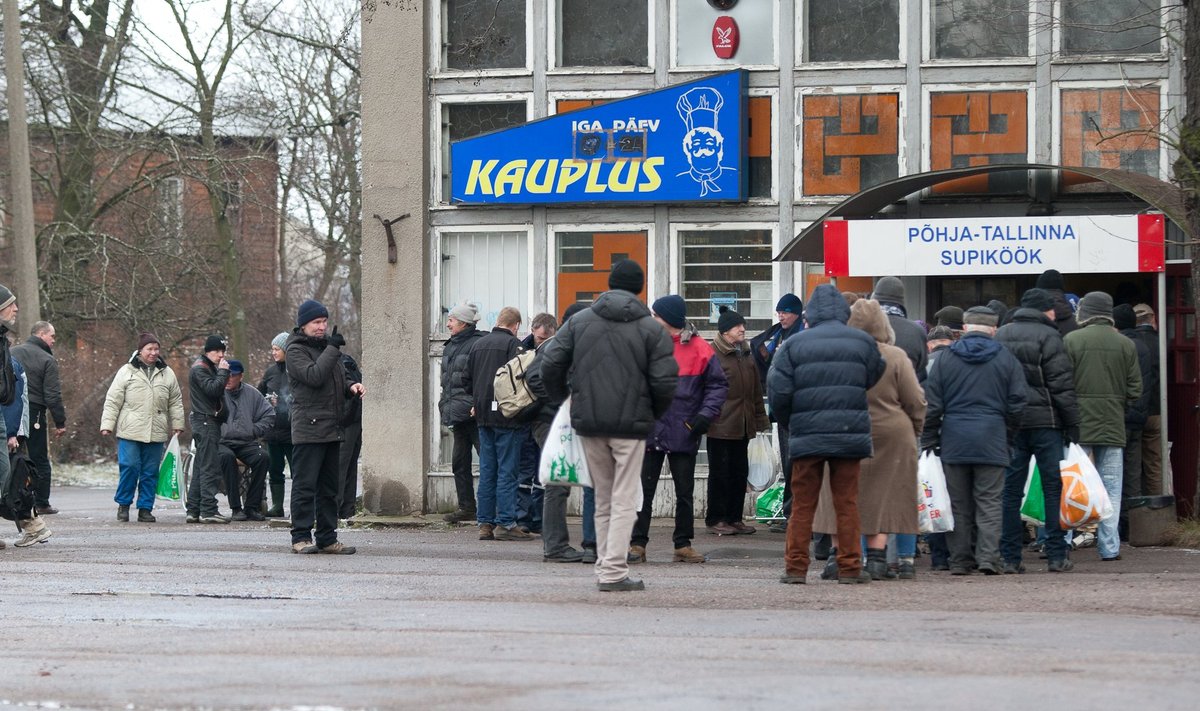 Ka palgatöölisel ei pruugi rahast piisata, et kõht täis saada