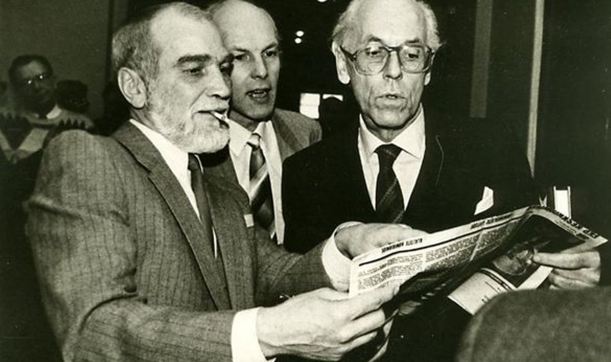 Mikiver, Jaama ja Meri loomeliitude pleenumil 1988