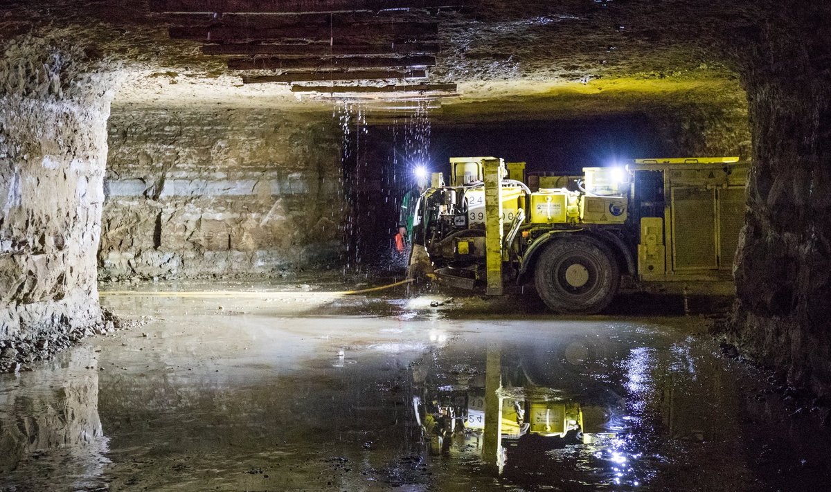 Eesti Energia investeerib uude tehnikasse, et rohkem põlevkivi kaevandada.