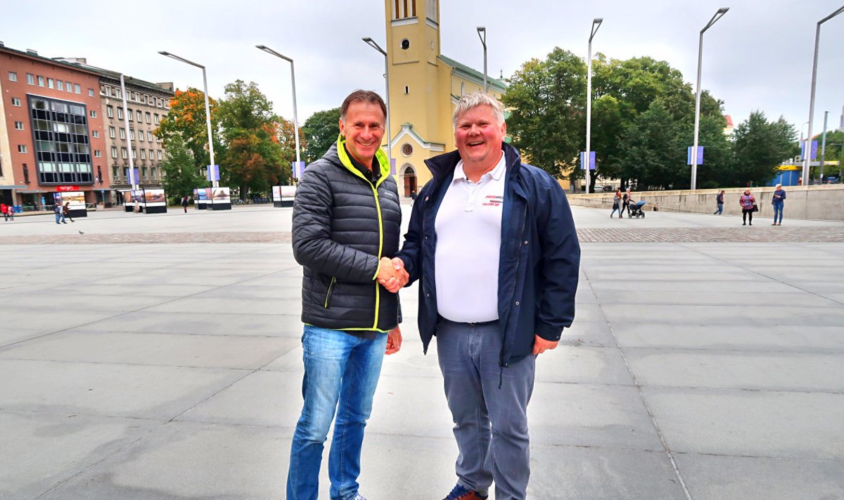 Alain Blanchard ja Veiko Biene