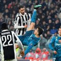FOTOD JA VIDEO | Ronaldo fantastiline käärlöök viis Reali ühe jalaga poolfinaali, Juventus lagunes koduplatsil
