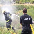 FOTOD: Kesselaiu vabatahtlikud kustutasid esimese põlengu