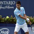 Mesinädalad lõpetanud Djokovic pääses Toronto turniiri avaringis ehmatusega