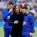 Barcelona endine staarmängija avaldas lahkumissoovi esitanud Messile toetust