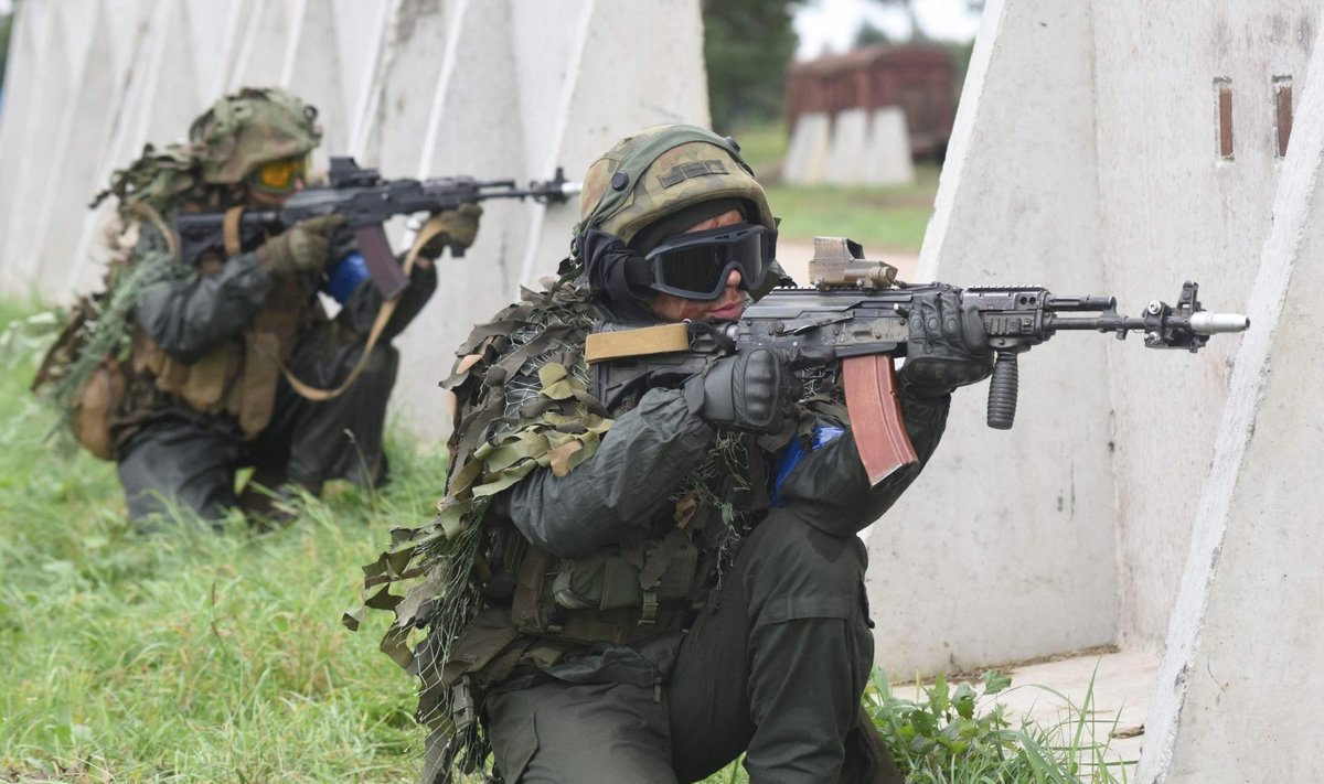 Ukraina sõdurid ühisel õppusel koos NATO liikmesriikidega