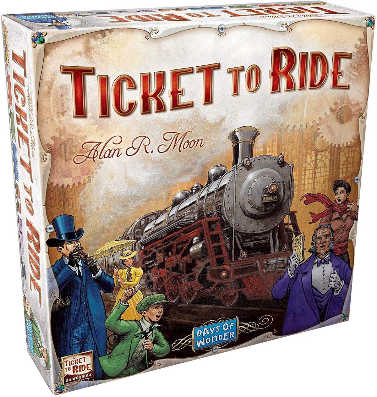 Lauamäng "Ticket to Ride". 