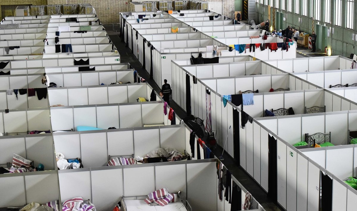 UUS REAALSUS: Kogu Saksamaa on täis kiirkorras kokku­klopsitud varjupaiku.