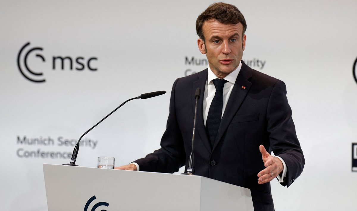 Prantsusmaa president Emmanuel Macron