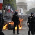 VIDEO | Bastille päeva paraadil vilistati Macron välja, tänavatel toimusid rahutused