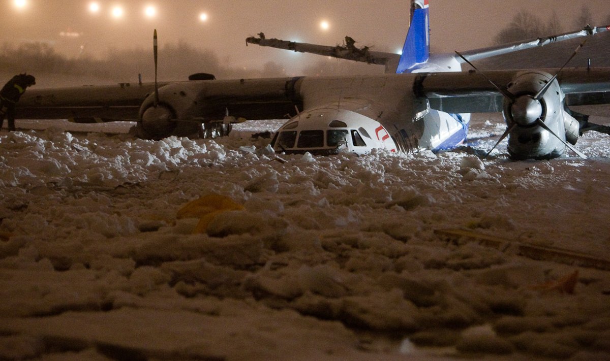 Poola kaubalennuki An-26 laskumine Ülemiste järve jääle 2010. aastal oli siiski õnnetusjuhtum.