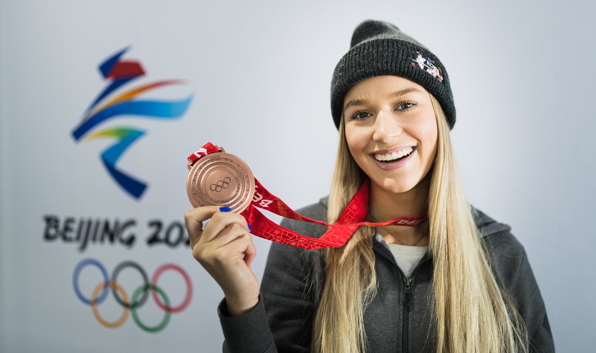 Kelly Sildaru pronksmedal Pekingi taliolümpial