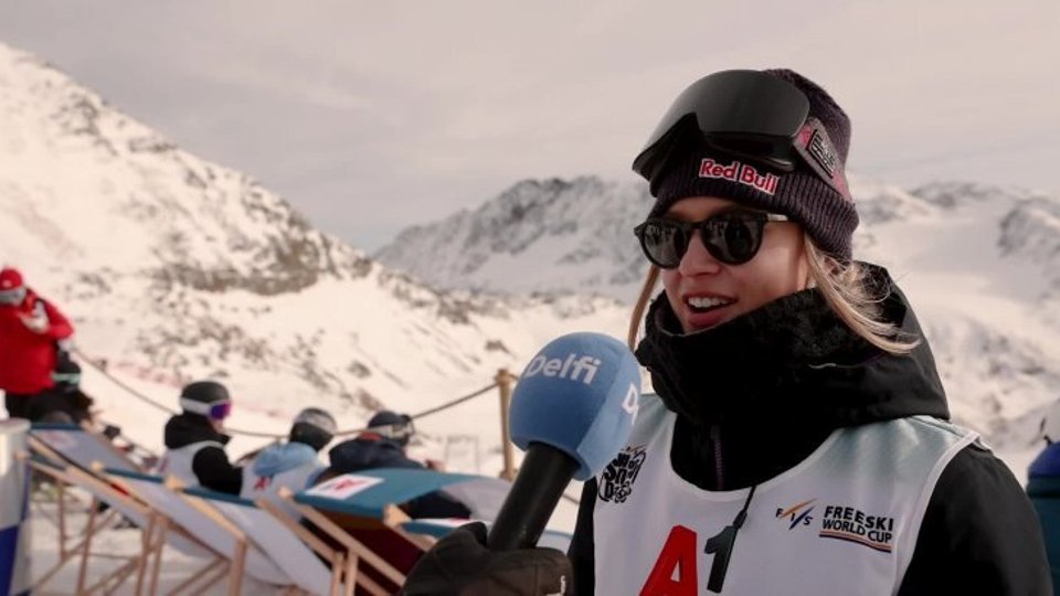 DELFI VIDEO AUSTRIAST | Kelly Sildaru kavaldas veidike esimesel laskumisel,  et teisele saaks juba pingevabamalt minna - Delfi Sport