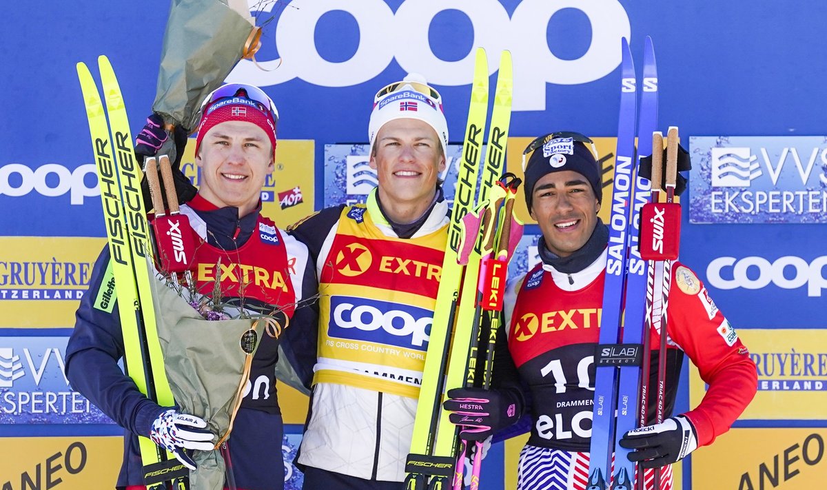 Tallinnas on stardis nii Erik Valnes, Johannes Hösflot Kläbo kui Richard Jouve