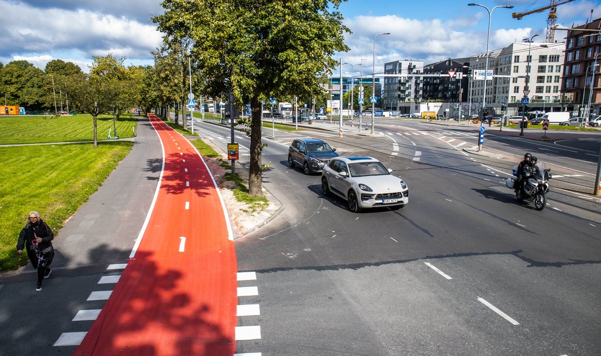 Punase värvi peale kulub linnavalitsusel sel aastal 1,5 miljonit eurot.