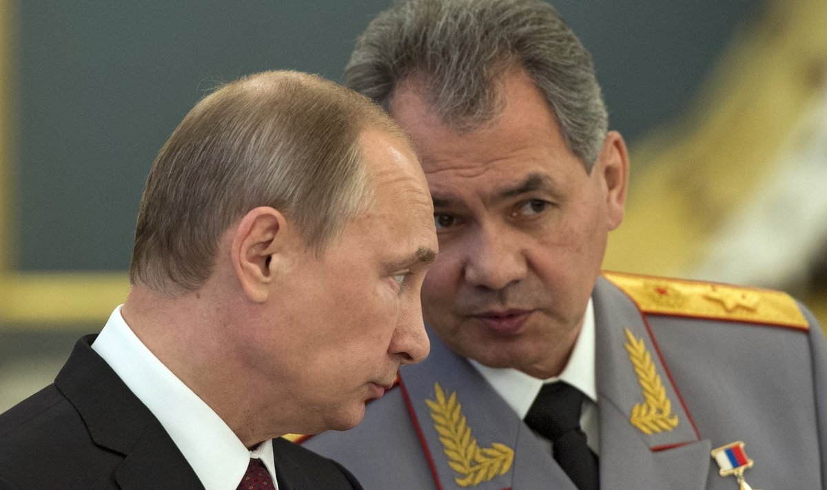 Vladimir Putin ja Sergei Šoigu