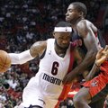 VIDEO: LeBron James päästis Heati kaotusest Toronto vastu