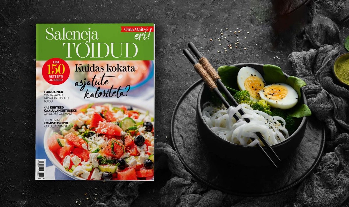 Oma Maitse kevadine erinumber Saleneja toidud