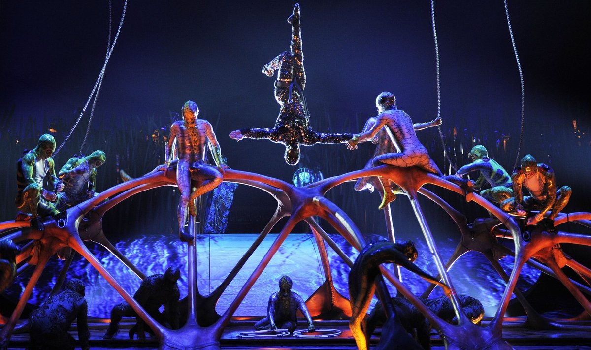 Cirque du Soleil on tühistanud oma esinemise Helsingis.