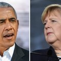 Barack Obama ametist lahkuvale Angela Merkelile: Danke schön!
