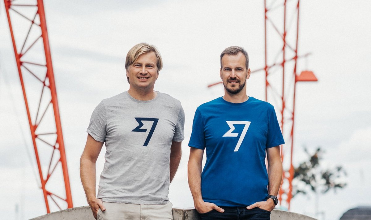 TransferWise'i kaasasutajad Kristo Käärmann (vasakul) ja Taavet Hinrikus (paremal)
