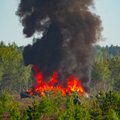 ФОТО и ВИДЕО: Высадку американского десанта в Латвии внезапно прервал пожар