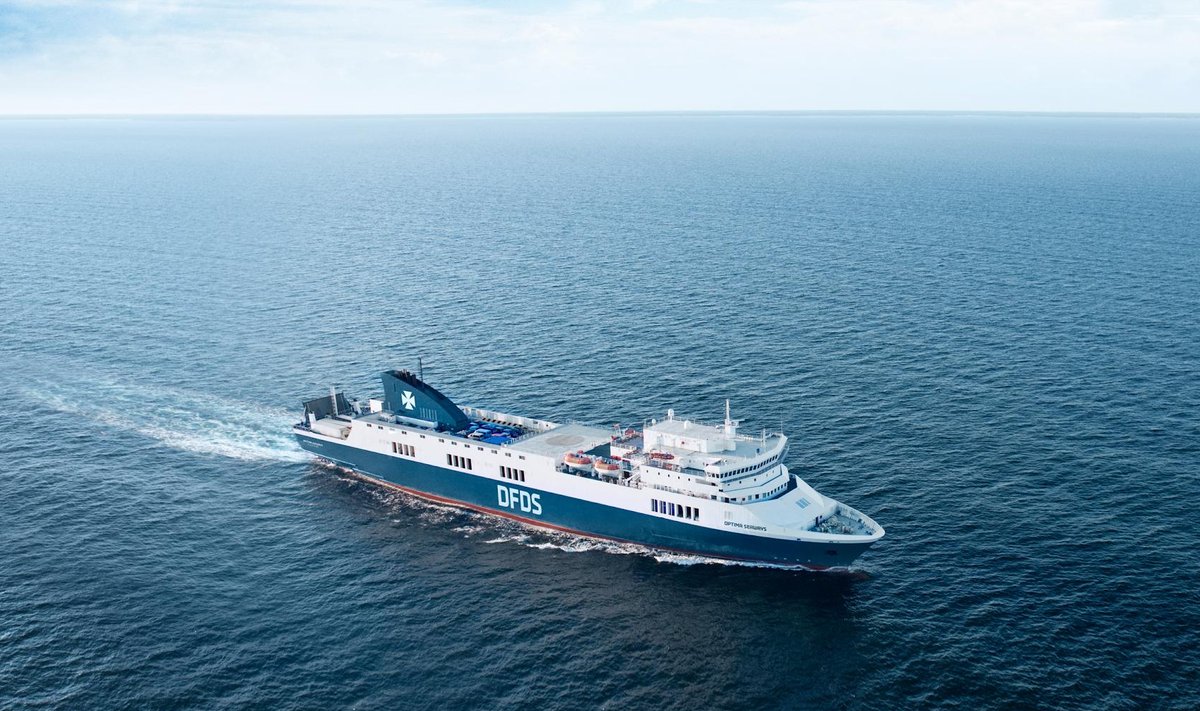 DFDSi uus liinilaev Optima Seaways