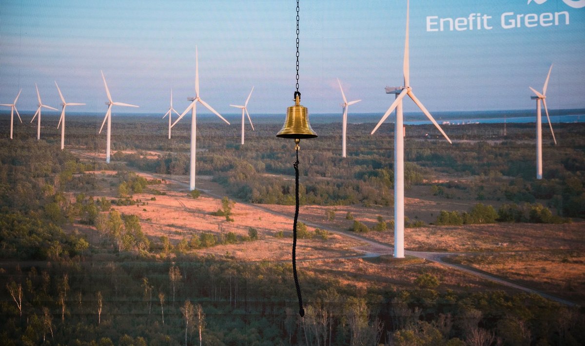 Безветренный август значительно сократил производство электроэнергии Enefit Green