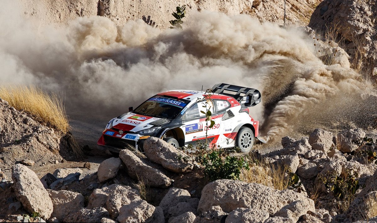 Kalle Rovanperä Mehhiko rallil