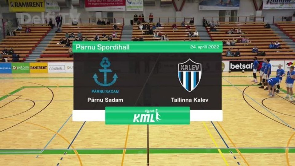 TÄISPIKKUSES | Korvpall: Pärnu Sadam - Tallinna Kalev - Delfi TV