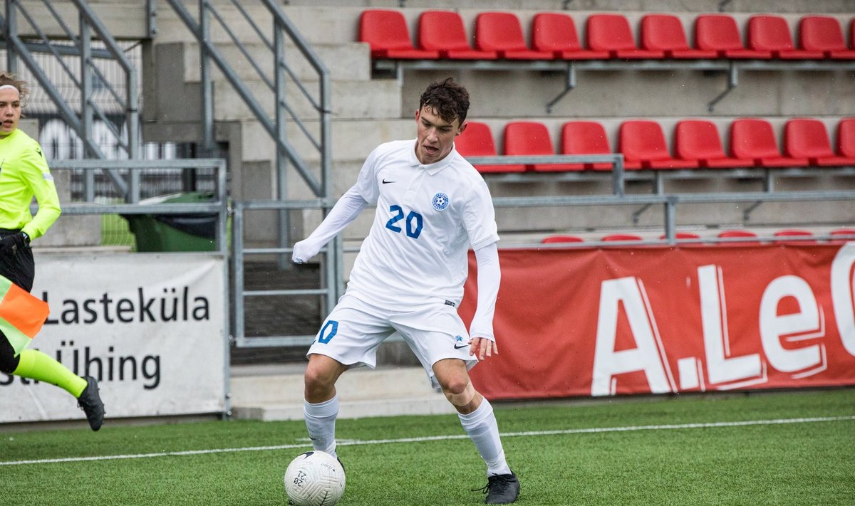 U19 koondise kaitsja Hugo Palutaja