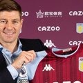Steven Gerrardist sai Aston Villa peatreener