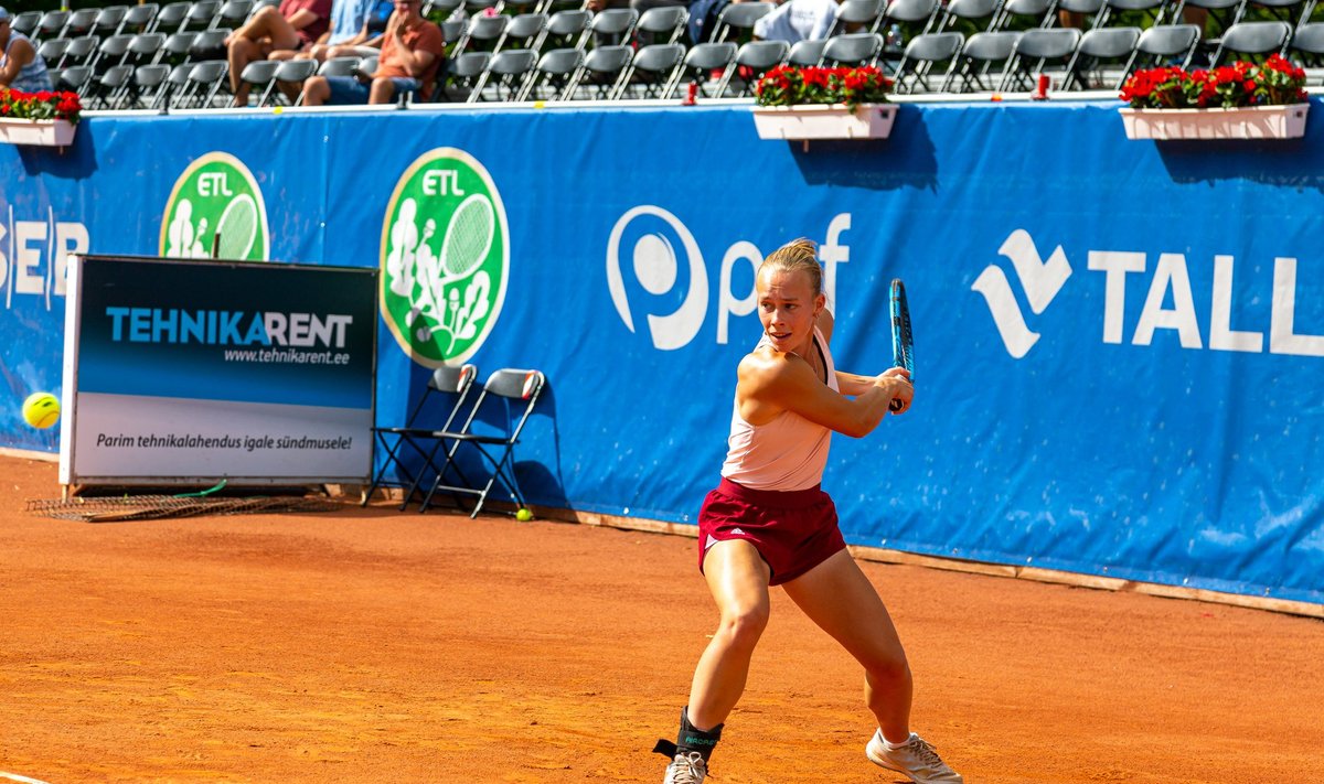 Эстонская теннисистка Елена Малыгина