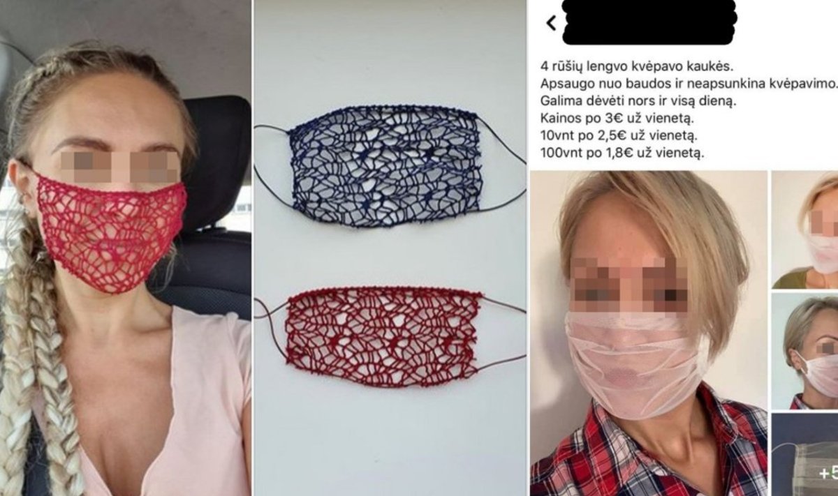 Leedus sai igaüks hankida endale sellise võrgust tehtud maski - need ju "niikuinii ei aidata", kuid trahvi ka teha ei saaks. Päris nii see asi siiski pole