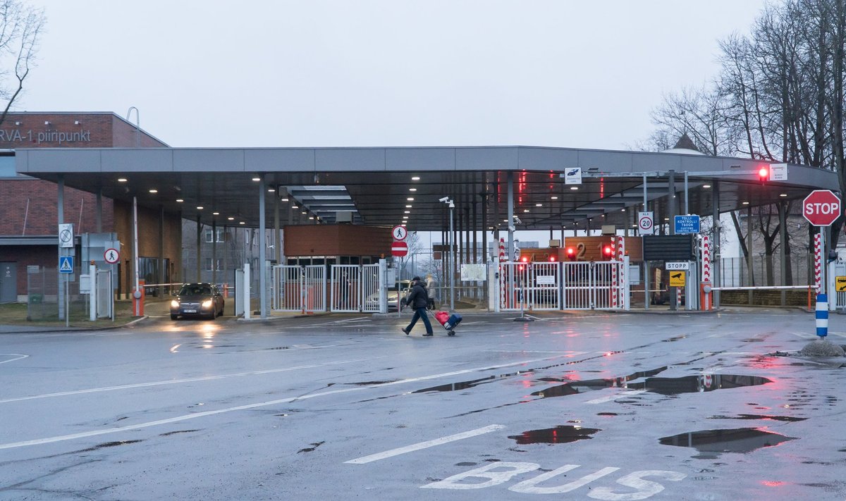 Narva piiripunkt 3.03.2020